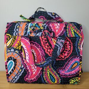 Vera Bradley Weekender Hanging Travel Organizer Twilight Paisley Makeup Bag
